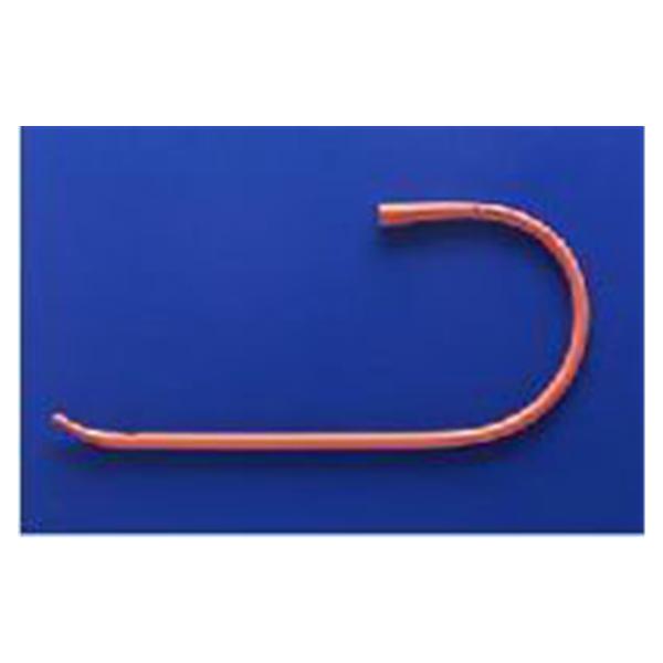 Catheter Intermittent Robusta Tiemann 14Fr Coude Tapered Tip Rubber 16